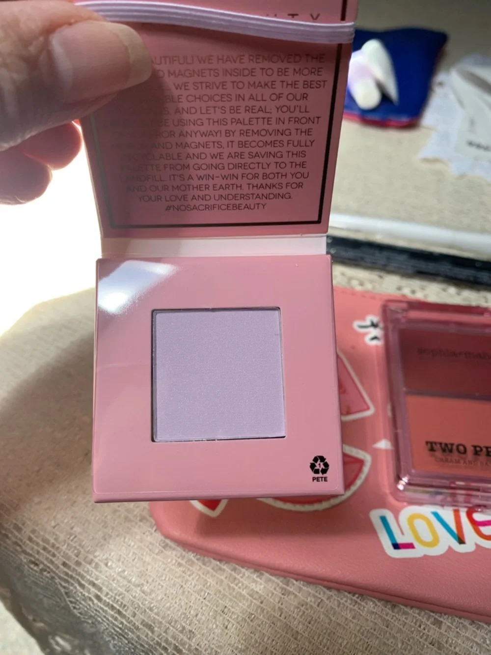 Assorted Women’s Makeup Set — Pink Palette & Blush 10 Piece Bundle